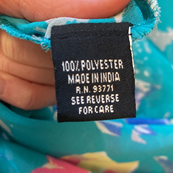 NWT Kaktus sheer beachwear dress/ swimsuit cover up size small - Picture 6 of 8